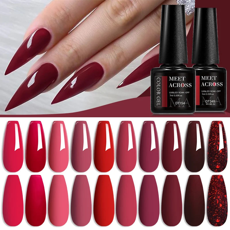 Red Gel Nail Polish: Long-Lasting Shine for Flawless Manicures
