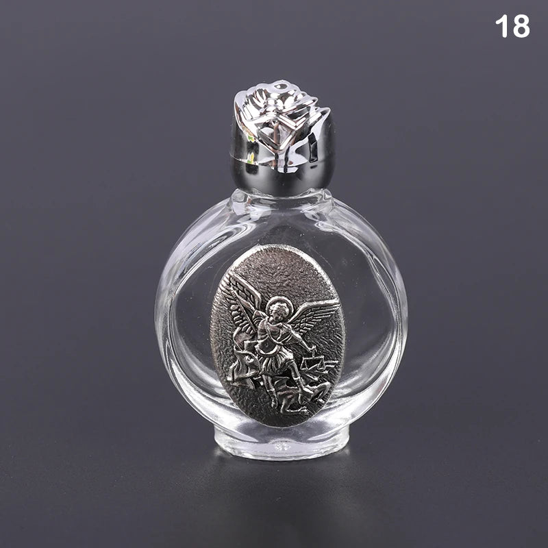 Divine Water Vessel: Holy Water Bottle for Blessings and Faith