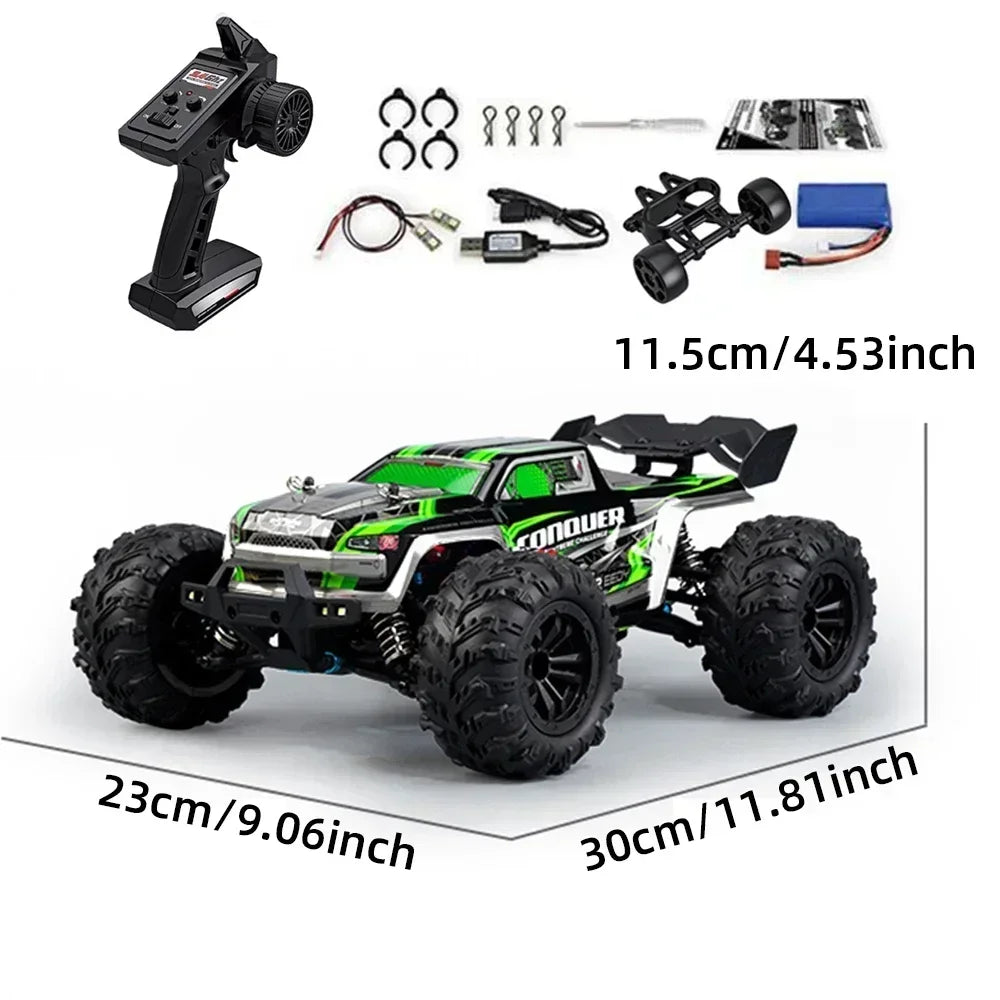 4WD Off-Road RC Monster Truck: WLtoys High-Speed Remote Control Car