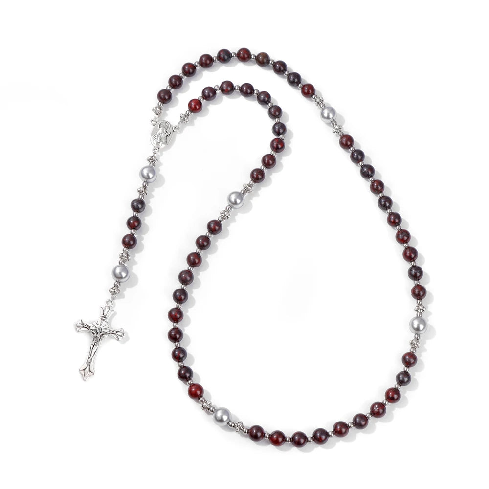 Faithful Protection Bracelet: Cross Pendant for Spiritual Strength