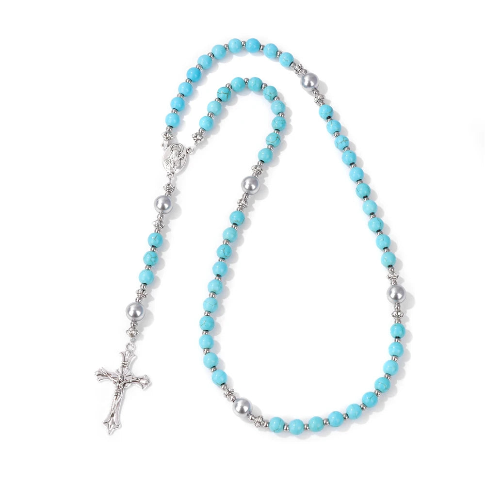 Faithful Protection Bracelet: Cross Pendant for Spiritual Strength