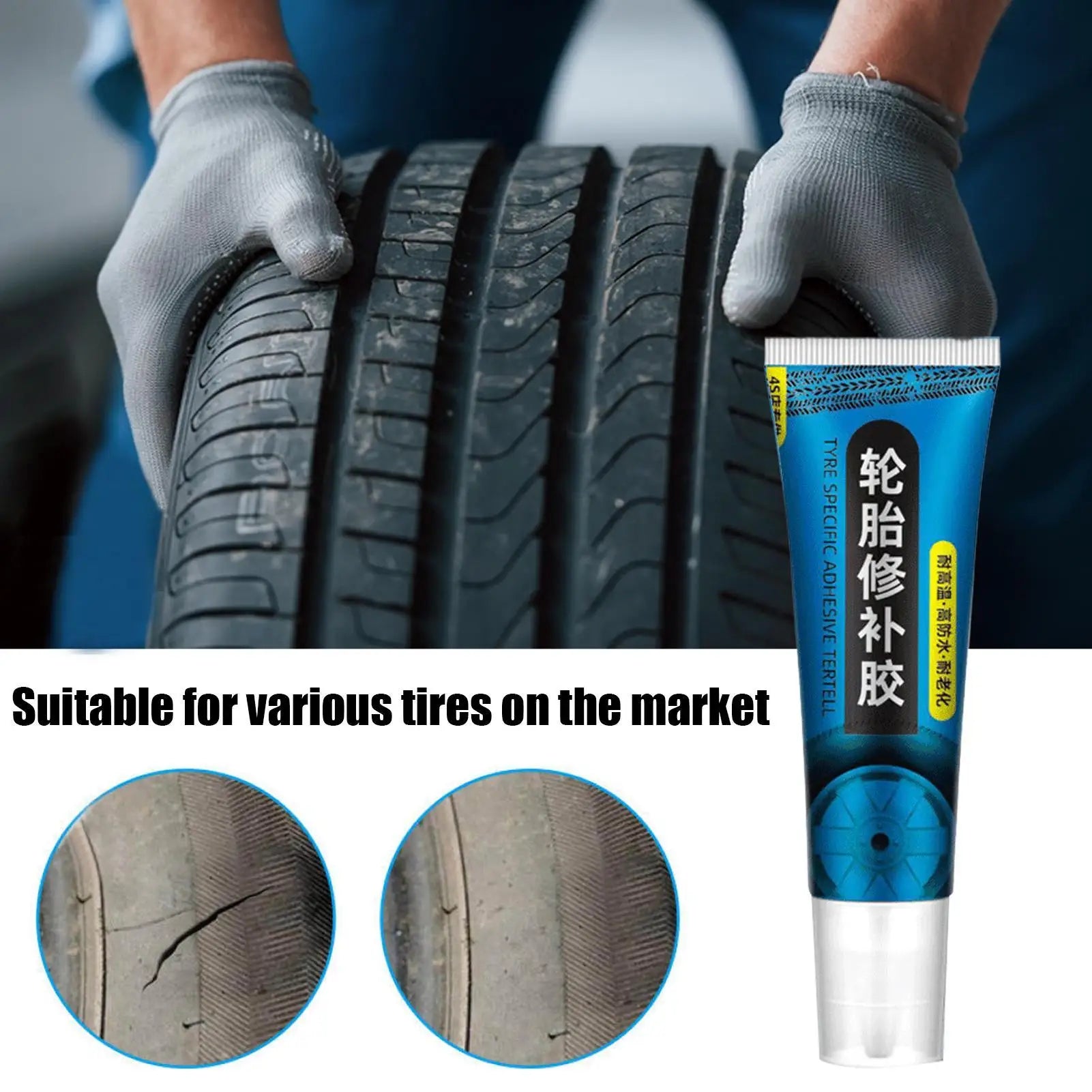 Instant Bond Tire Repair Sealant: Wear-Resistant and Non-Corrosive