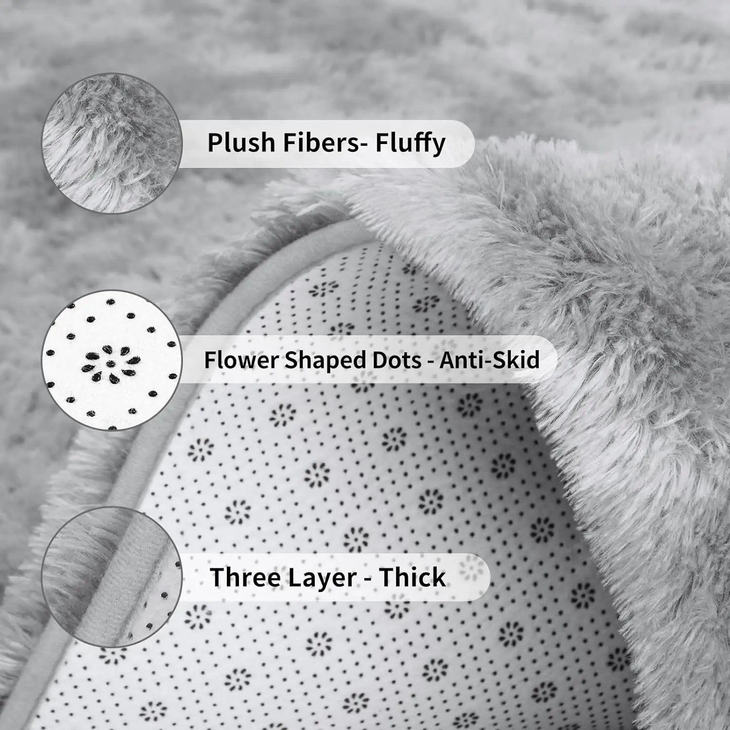 Luxurious Soft Area Rugs: Fluffy Rugs for Elegant Room Decor