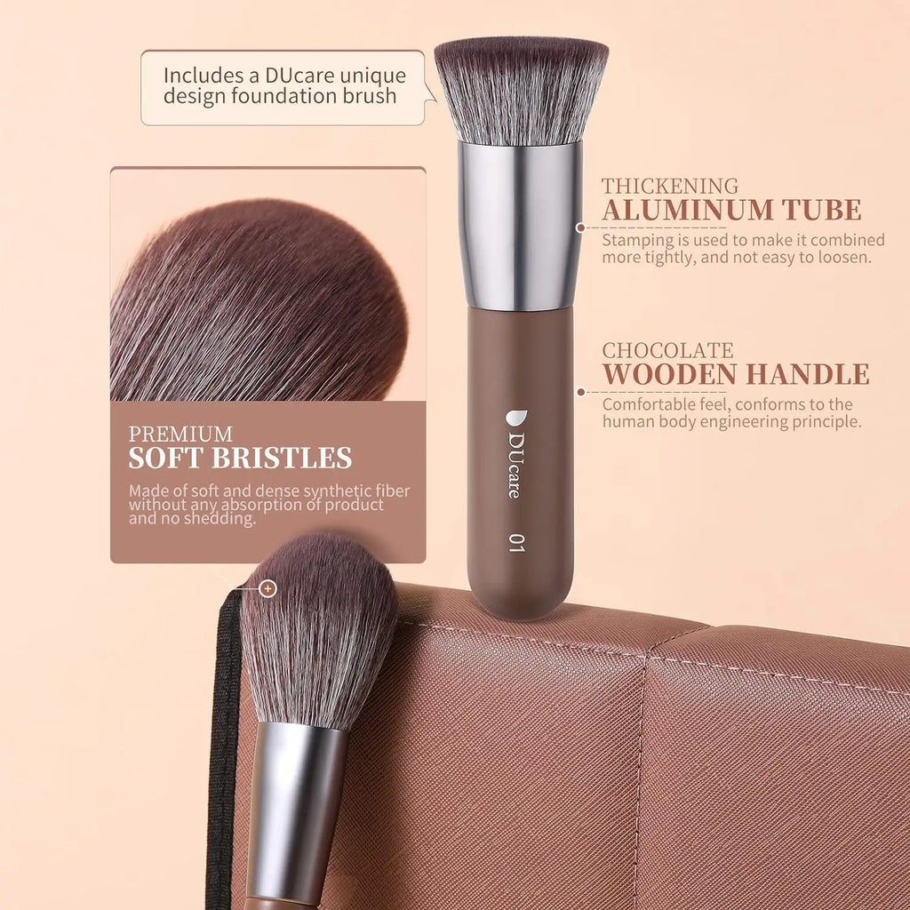 GlamBrush Collection: Professional Makeup Brush Set for Flawless Application