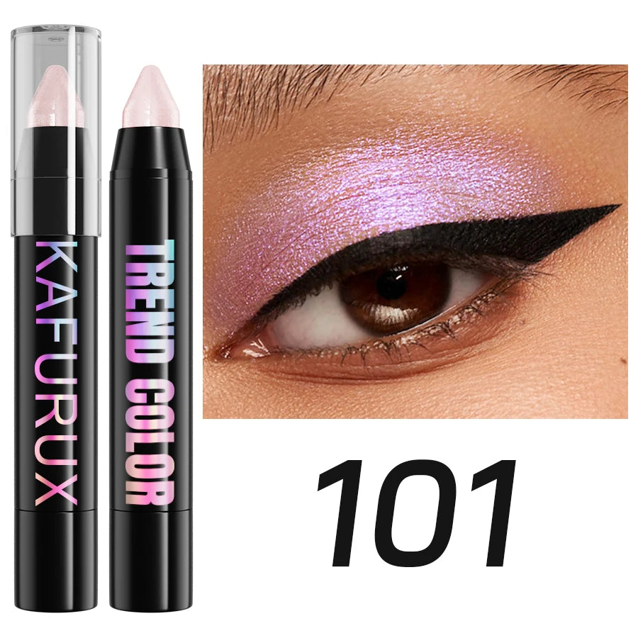 Allure Eye Essentials: Waterproof Glitter Eyeshadow & Eyeliner Pencil Set