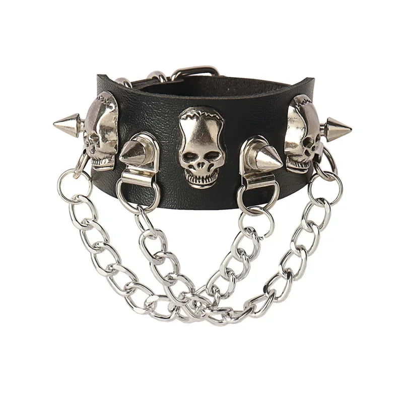 Trendy Skull Bracelet: Unleash Your Inner Rebel with Edgy Style
