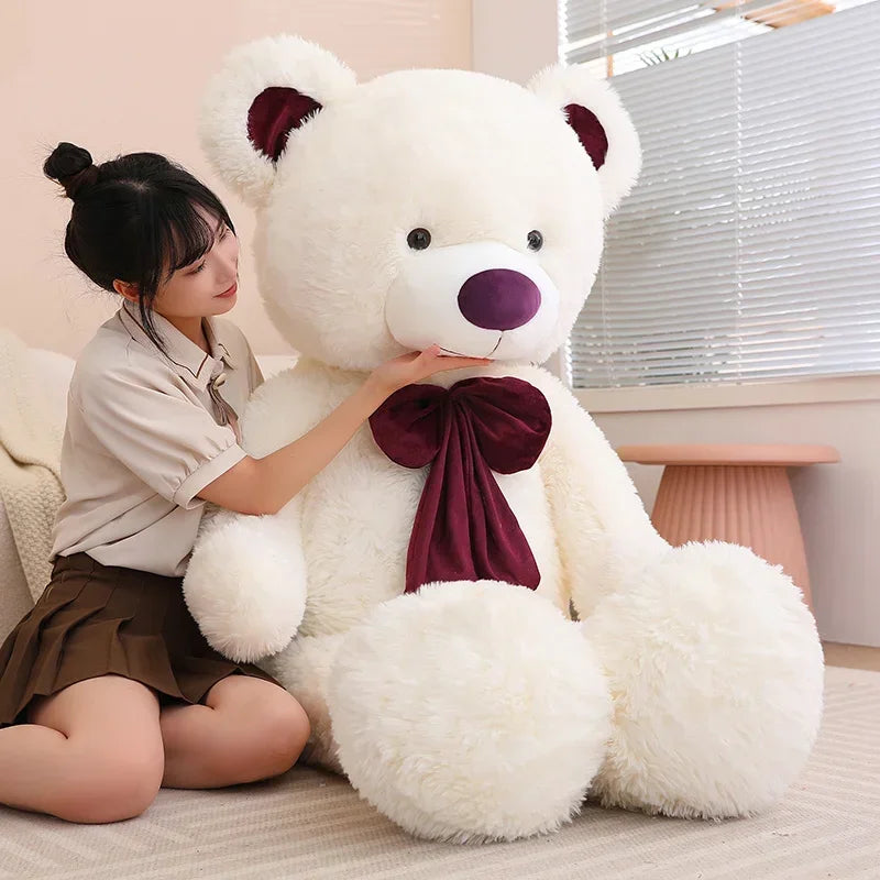 Cuddly Comfort: Giant Stuffed Bear Plush Toy in 5 Vibrant Colors