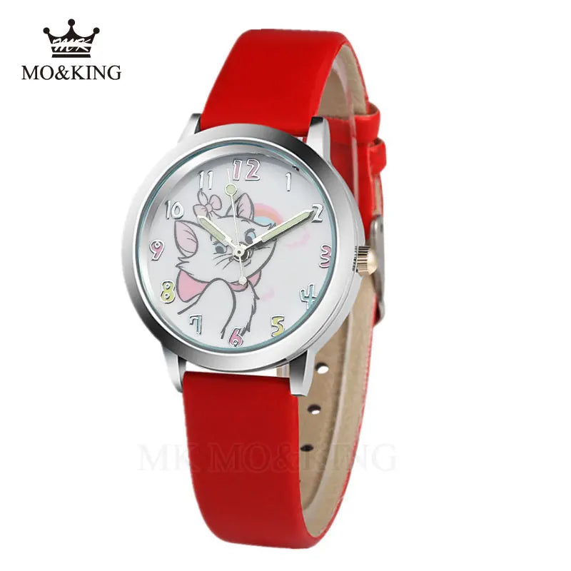 Adorable Cat Design Watch: Fun and Stylish for Cat Lovers