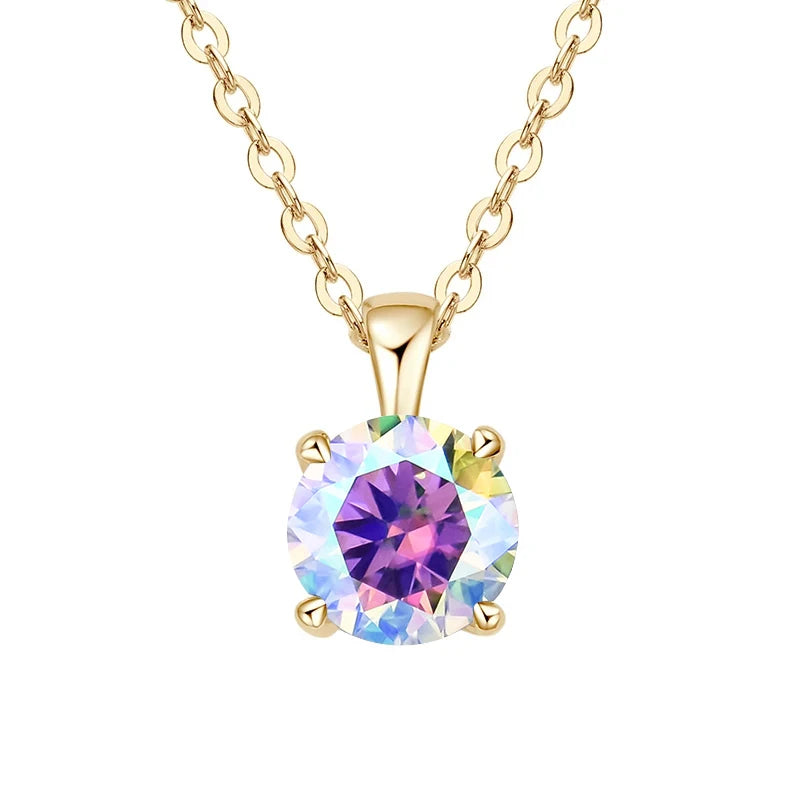 Celestial Charm: Dazzling Moissanite Necklace for Every Occasion