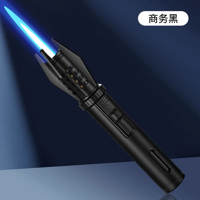 Precision Flame: Powerful Windproof Metal Gas Lighter for Every Occasion