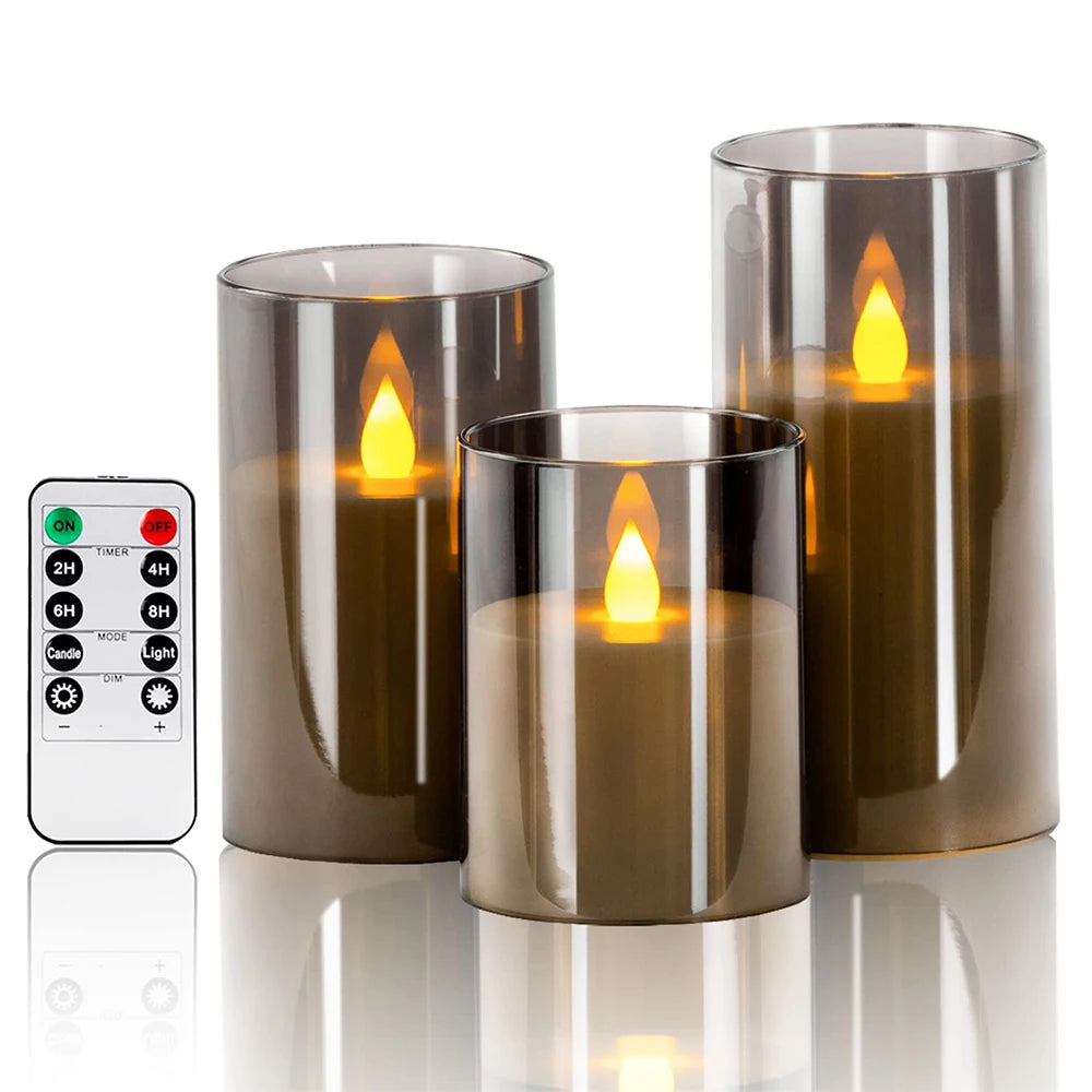 Remote-Controlled LED Candles: Effortless Ambiance for Celebrations