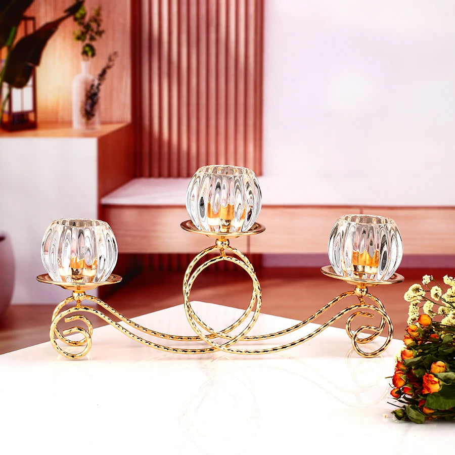 Timeless Candle Display: Stunning Votive Holder for Weddings and Events