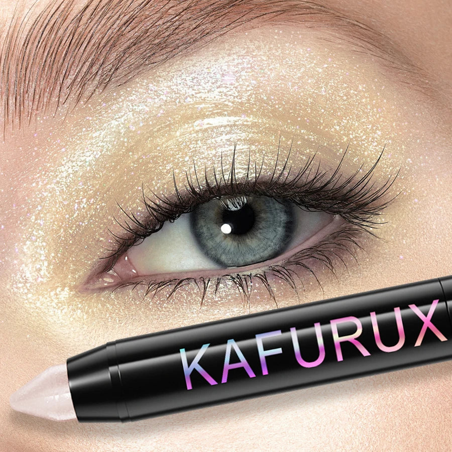 Allure Eye Essentials: Waterproof Glitter Eyeshadow & Eyeliner Pencil Set