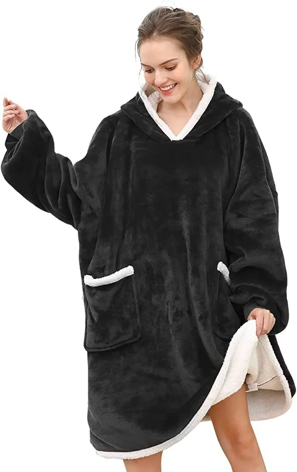 Wearable Fleece Blanket Pajamas: Cozy Up in Style This Winter