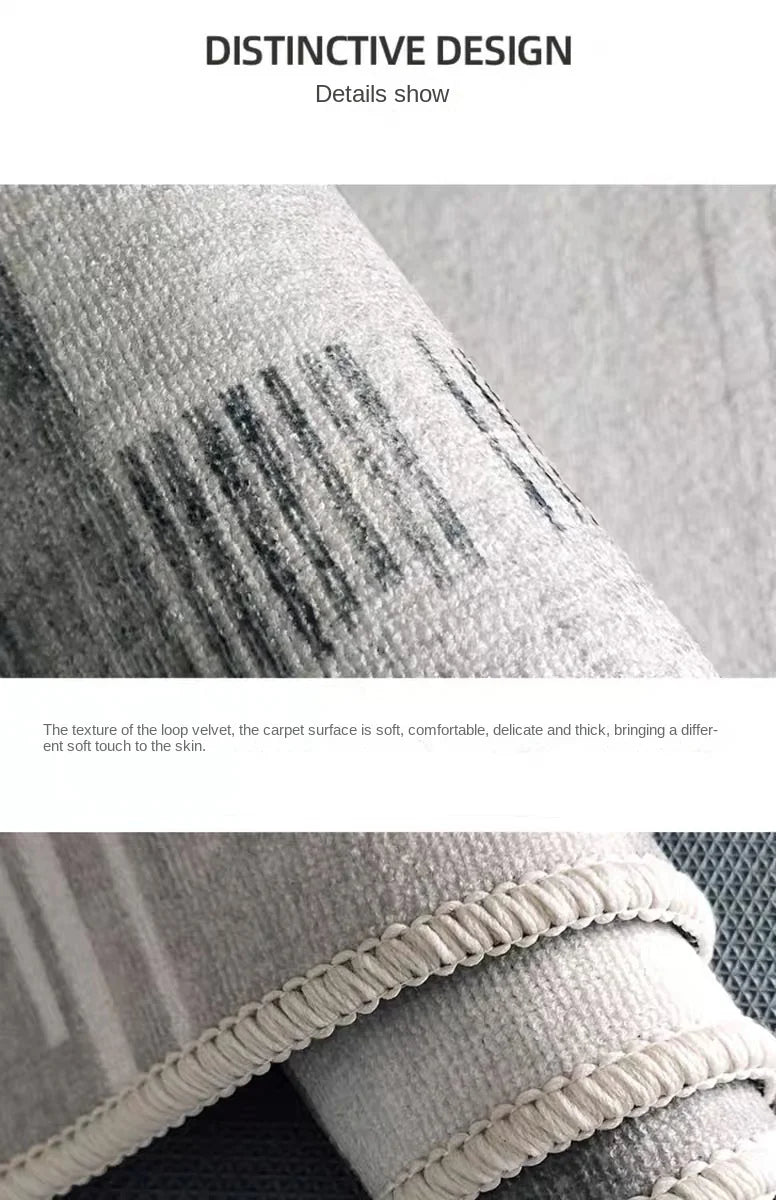 Scandinavian Entrance Rug: Light Luxury Mat for Doorways and Entryways