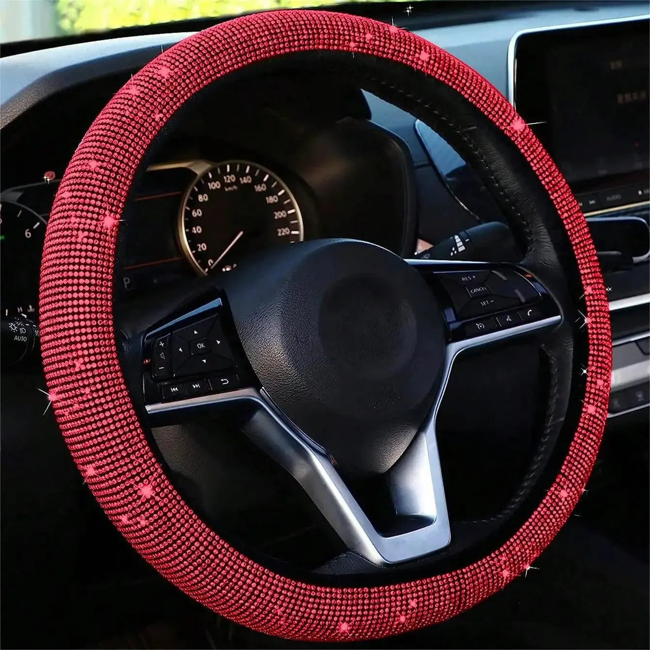 Bling Steering Wheel Cover: Enhance Your Drive with Style and Control
