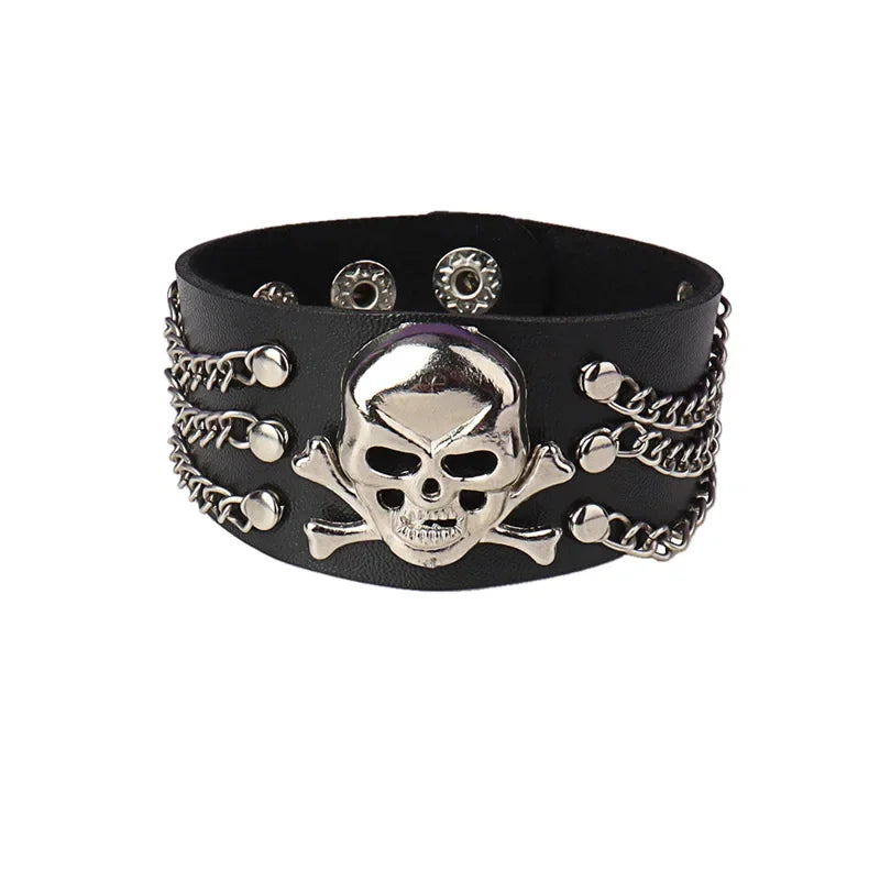 Trendy Skull Bracelet: Unleash Your Inner Rebel with Edgy Style