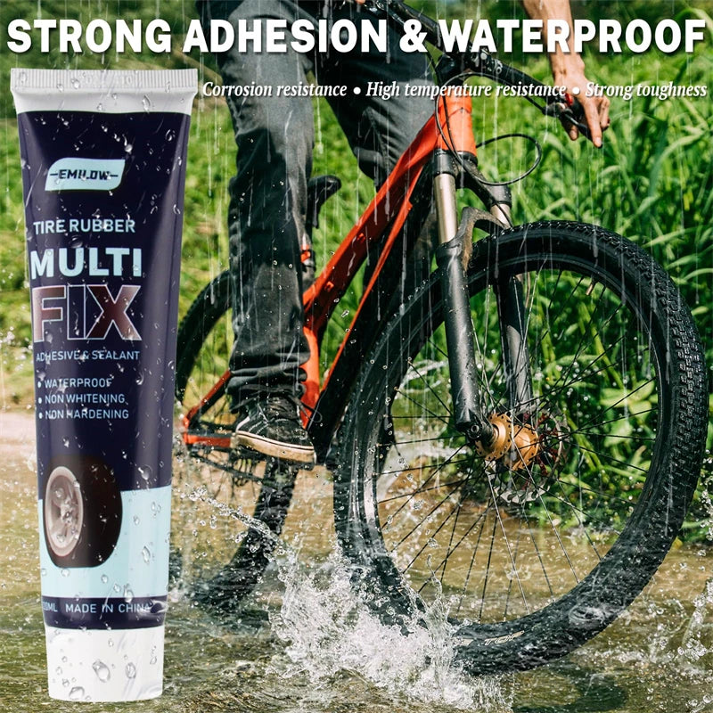 Quick Fix: Effective Tire Repair Glue for Cars, Motorbikes, and Bicycles