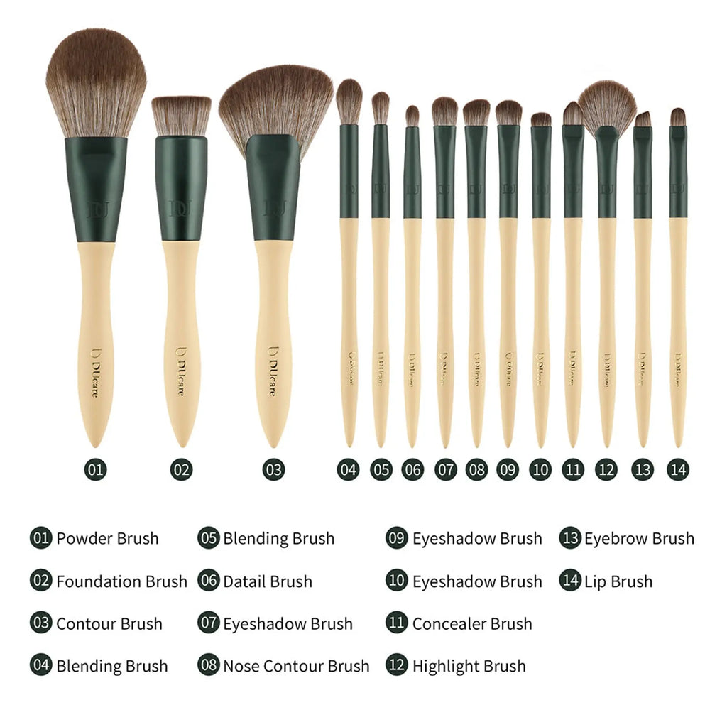 GlamBrush Collection: Professional Makeup Brush Set for Flawless Application