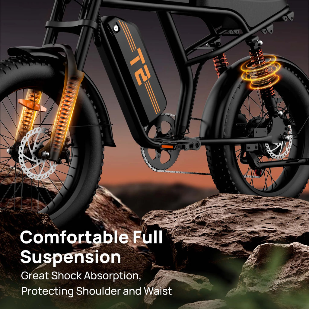Ultimate Adventure E-Bike: Conquer Any Terrain Effortlessly