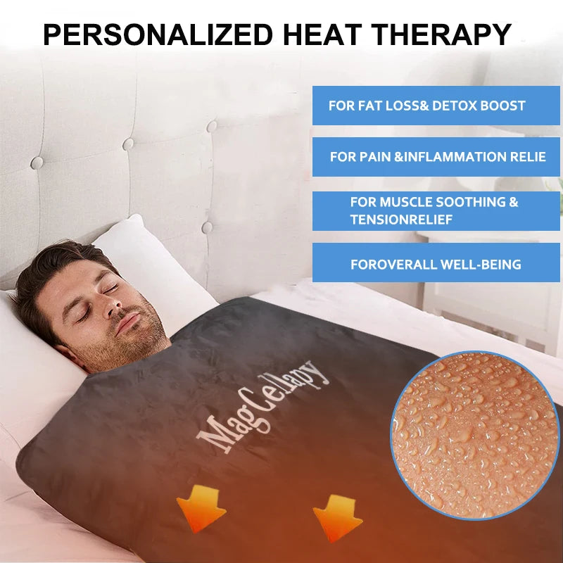 Heat Massage Blanket: Promote Detoxification and Relaxation Anytime, Anywhere