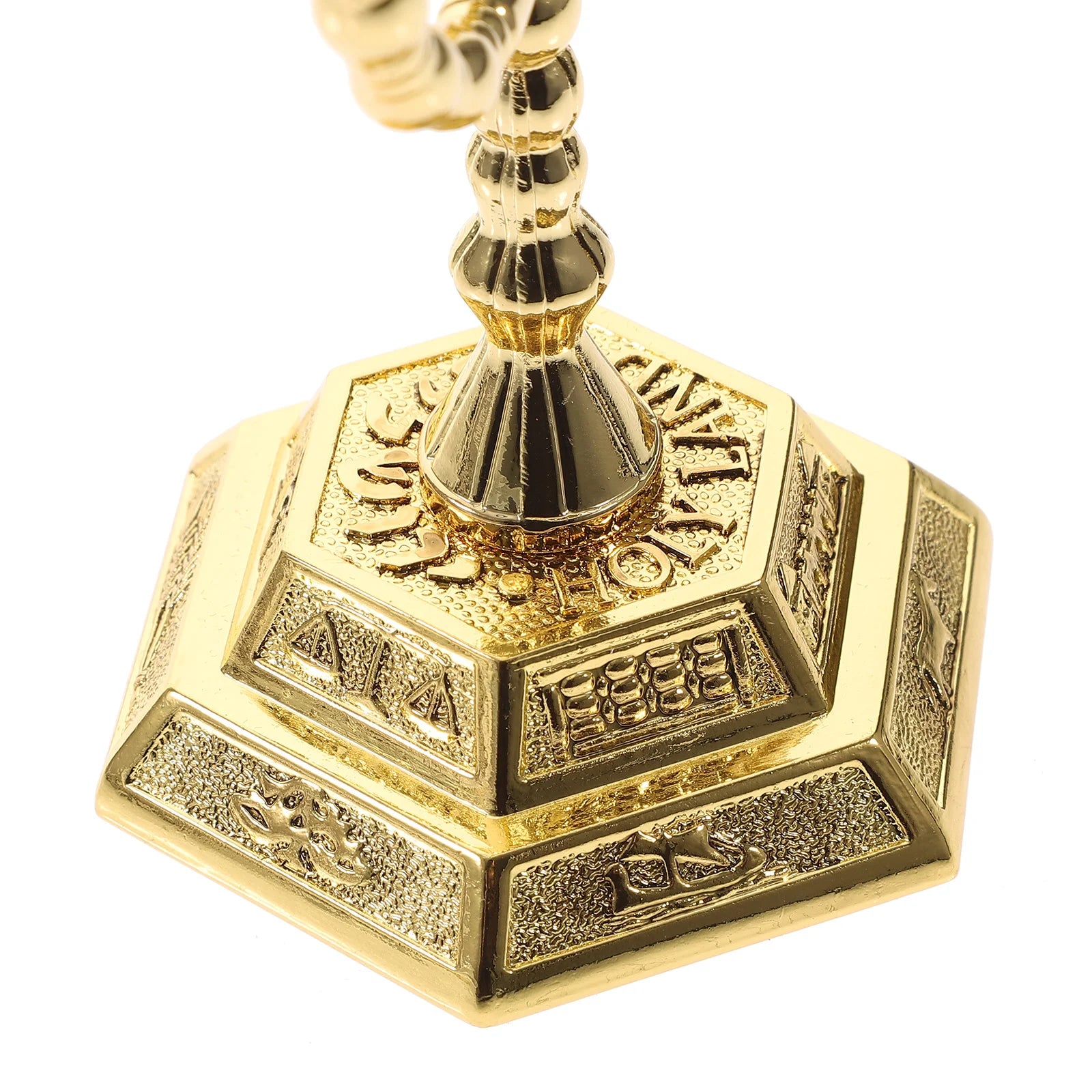 Religious Candlesticks: Elegant Vintage Menorah for Bedroom Decor