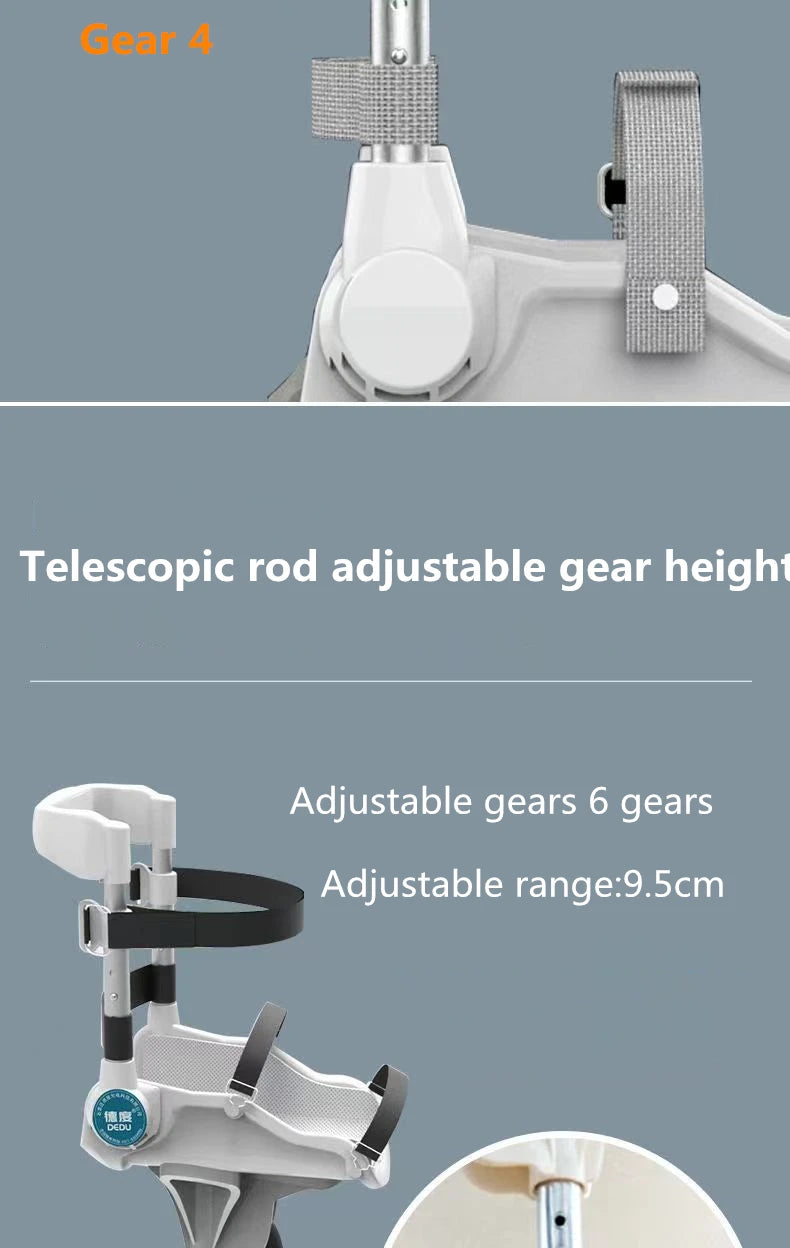 Hands-Free Mobility Crutch: Telescoping Design for Improved Walking Assistance