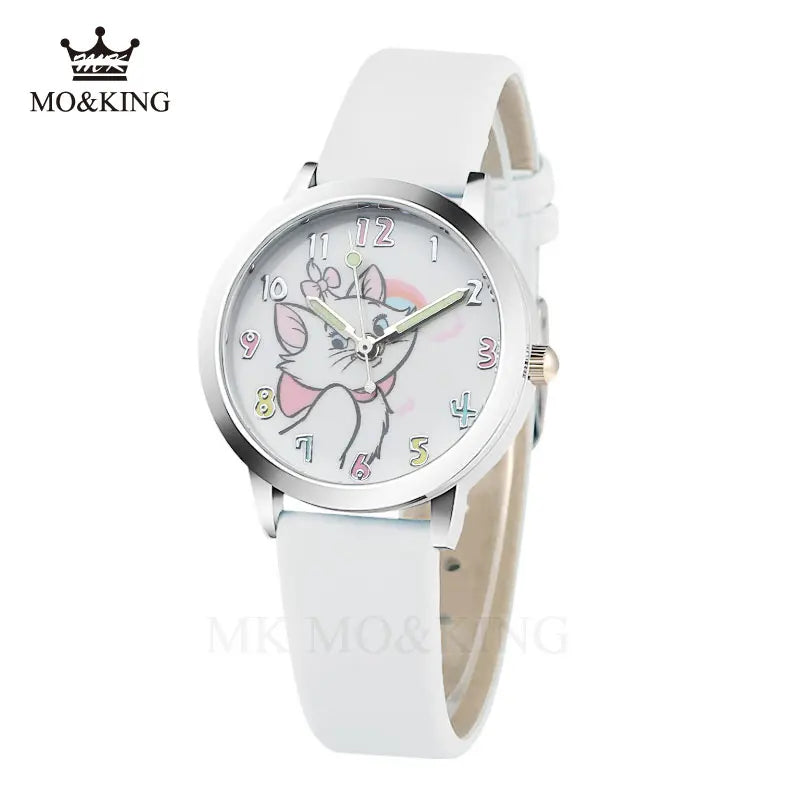 Adorable Cat Design Watch: Fun and Stylish for Cat Lovers