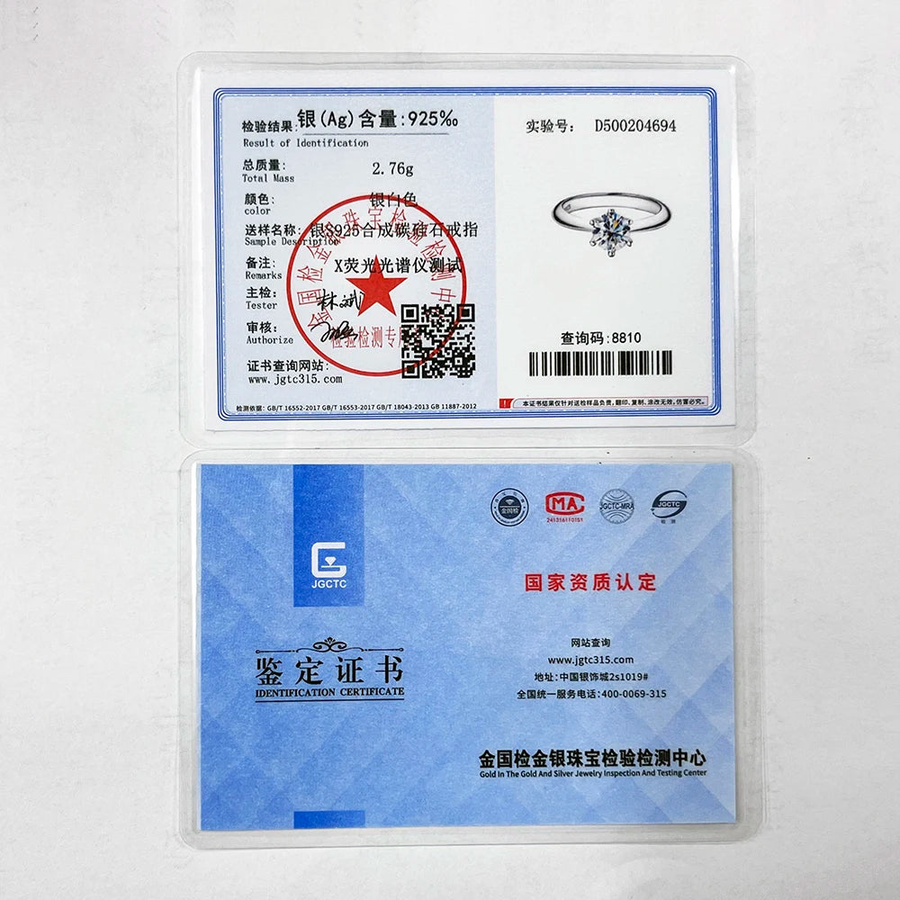 Enduring Love: Moissanite Solitaire Engagement Ring