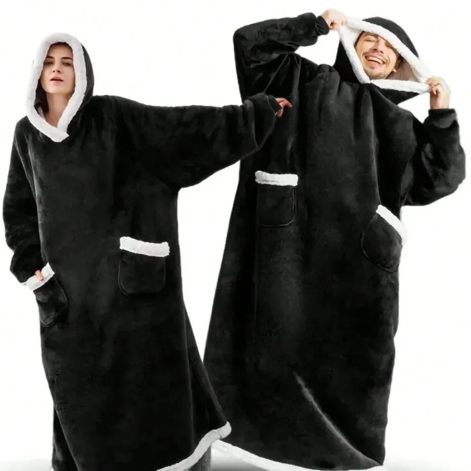 Wearable Fleece Blanket Pajamas: Cozy Up in Style This Winter