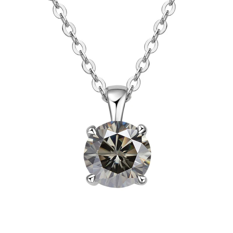 Celestial Charm: Dazzling Moissanite Necklace for Every Occasion