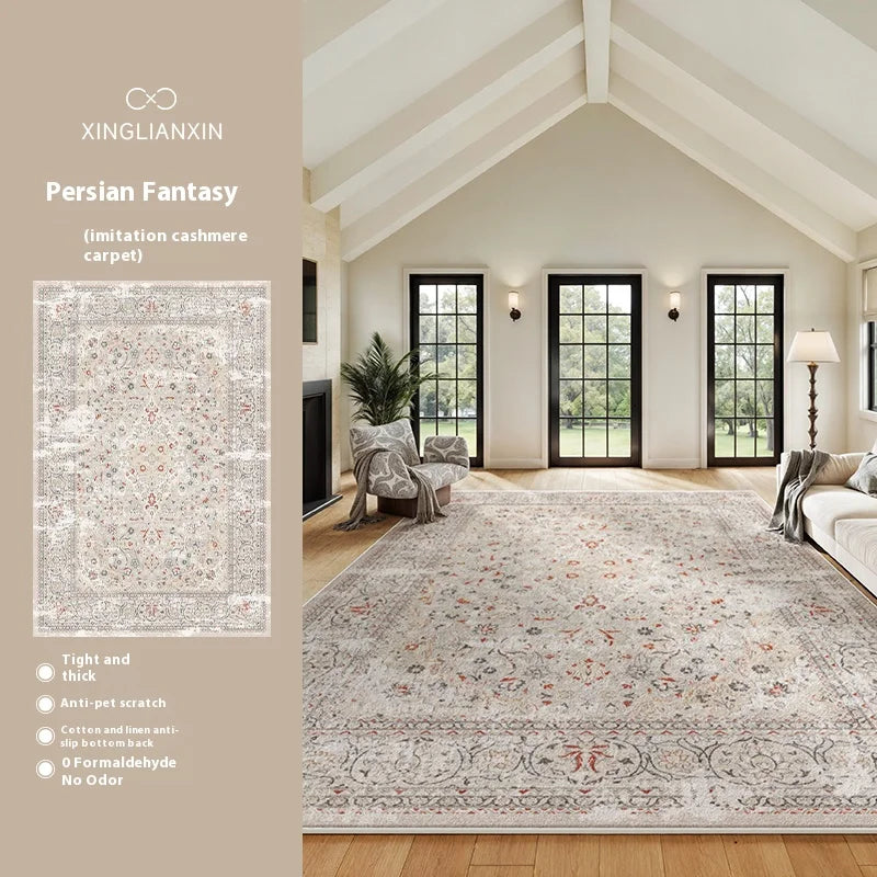 Fresh Rustic Style Carpet: Perfect for Living Rooms and Bedrooms