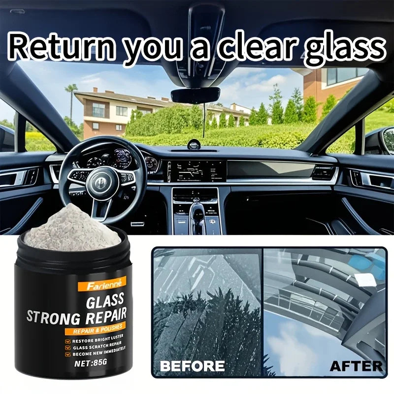 Super Glass Polishing Powder: Restore Clarity and Shine