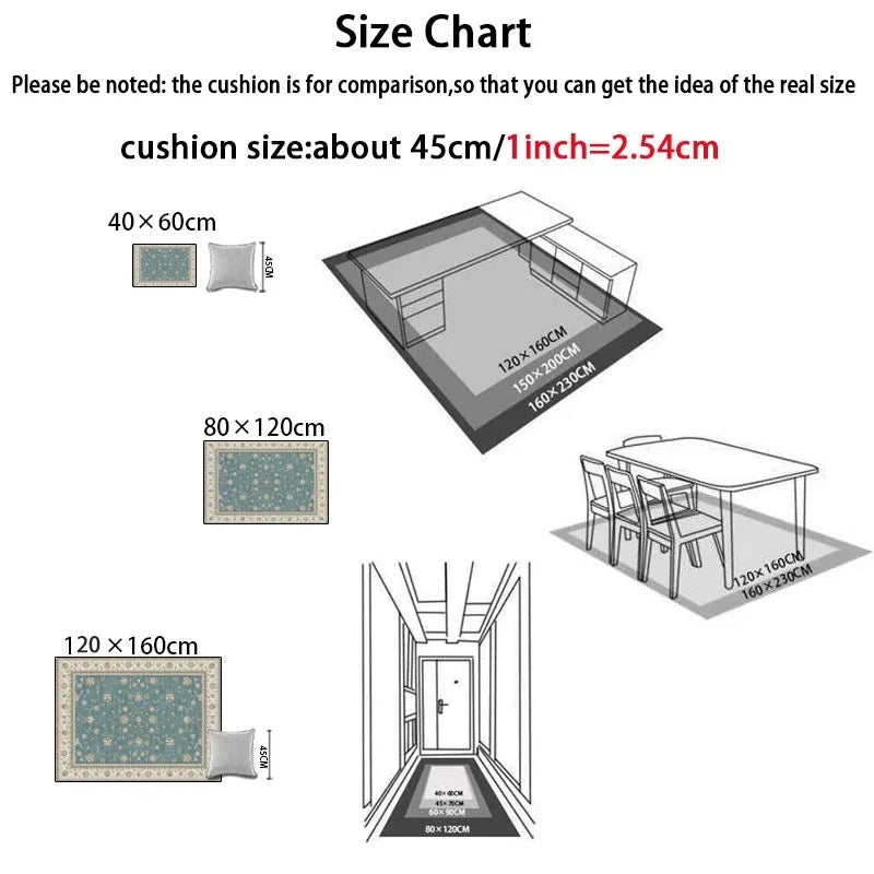 Soft Anti-Slip Flower Rug: Ideal for Doorway, Bathroom, and Corridor Entryways