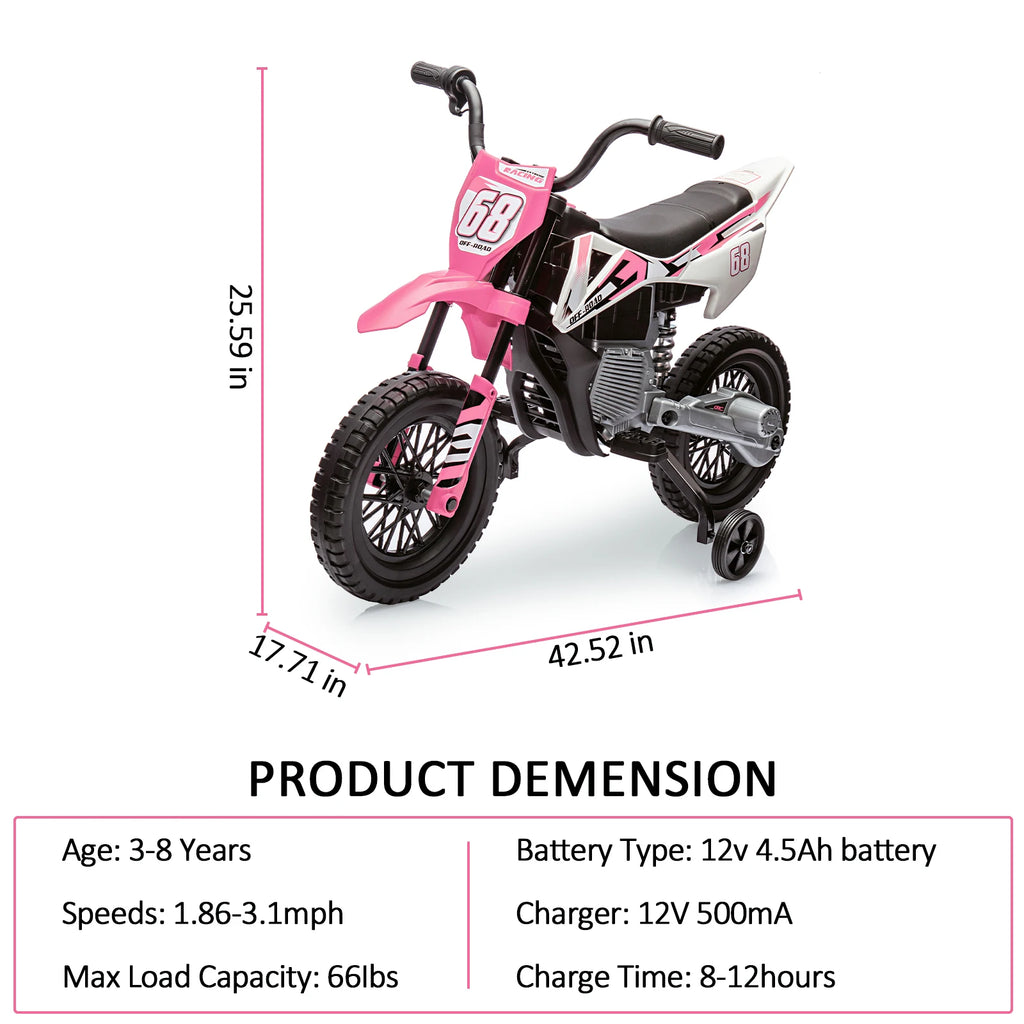 Mini Trail Rider: Safe Electric Dirt Bike for Kids