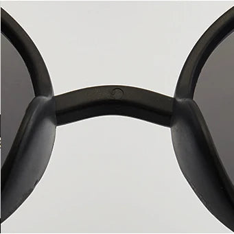 Gothic Punk Eyewear: Unique Round Frames for Unisex Fashion