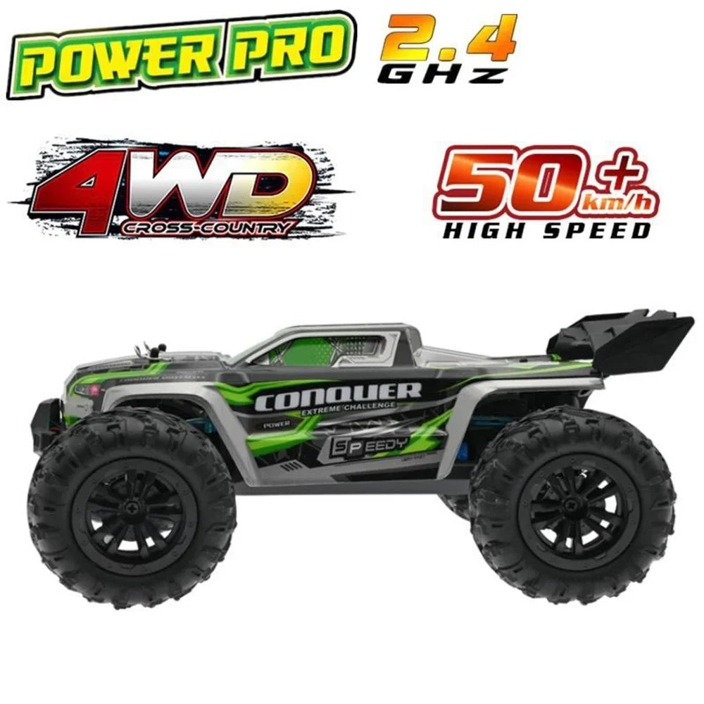 4WD Off-Road RC Monster Truck: WLtoys High-Speed Remote Control Car