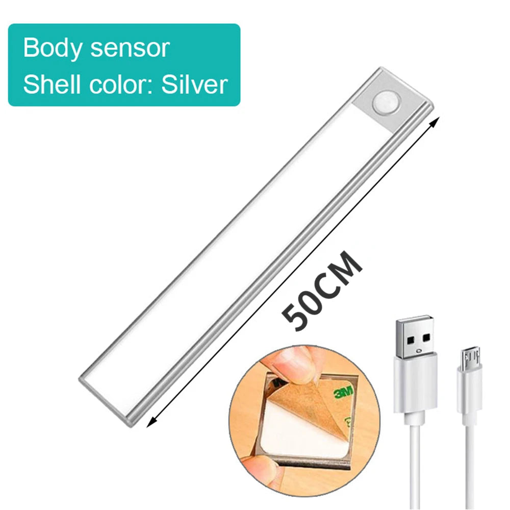 Versatile Ultra Thin Night Light: Perfect for Cabinets, Closets, and Indoor Spaces