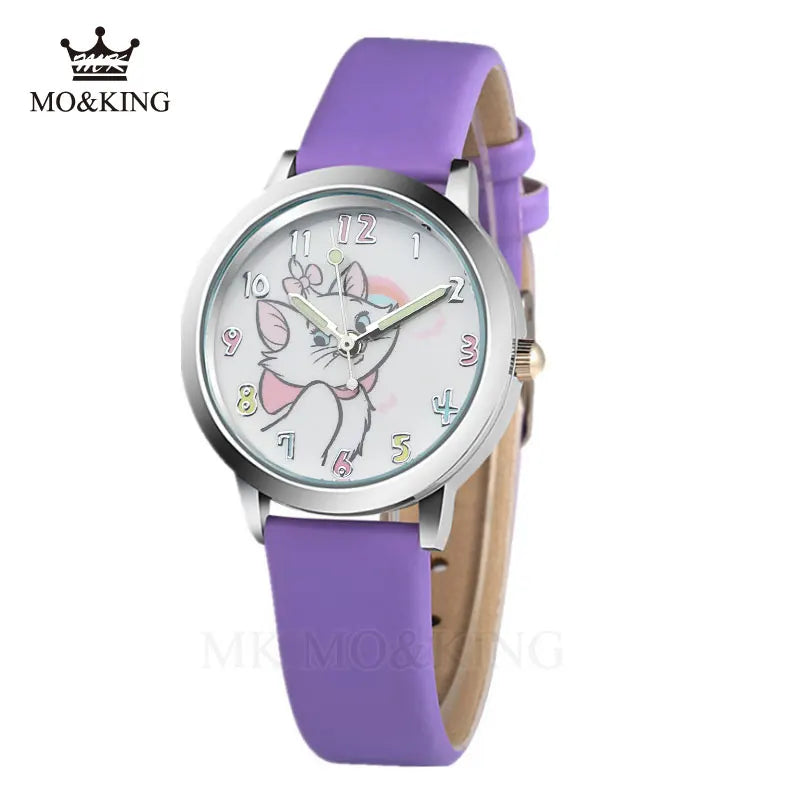 Adorable Cat Design Watch: Fun and Stylish for Cat Lovers