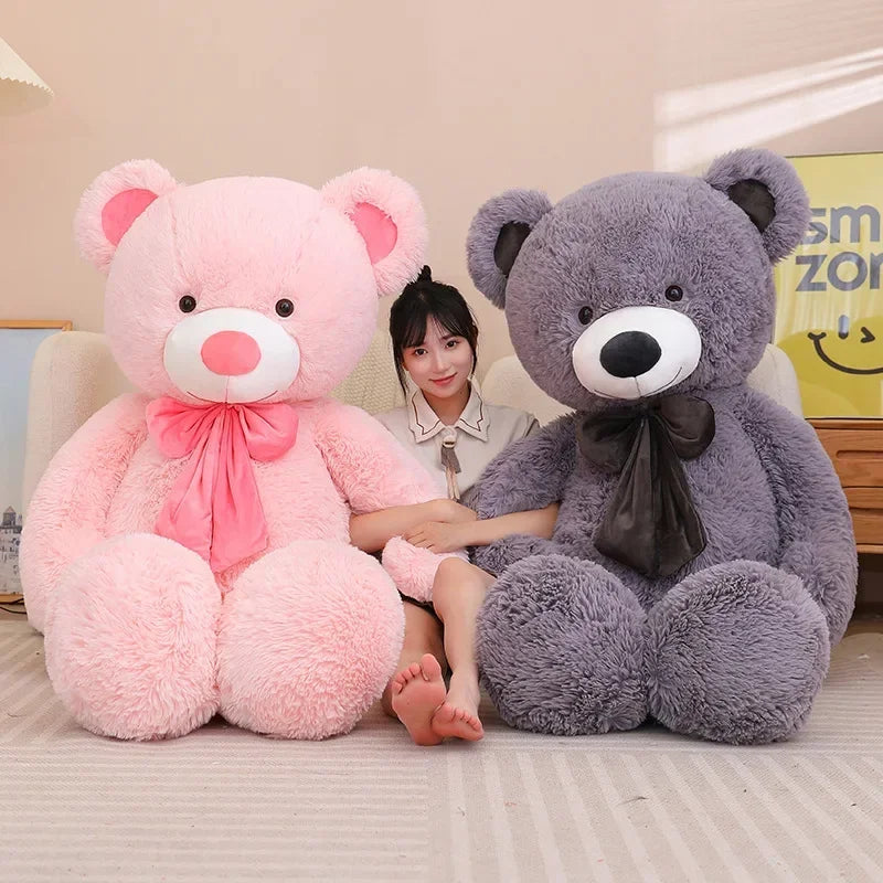 Cuddly Comfort: Giant Stuffed Bear Plush Toy in 5 Vibrant Colors
