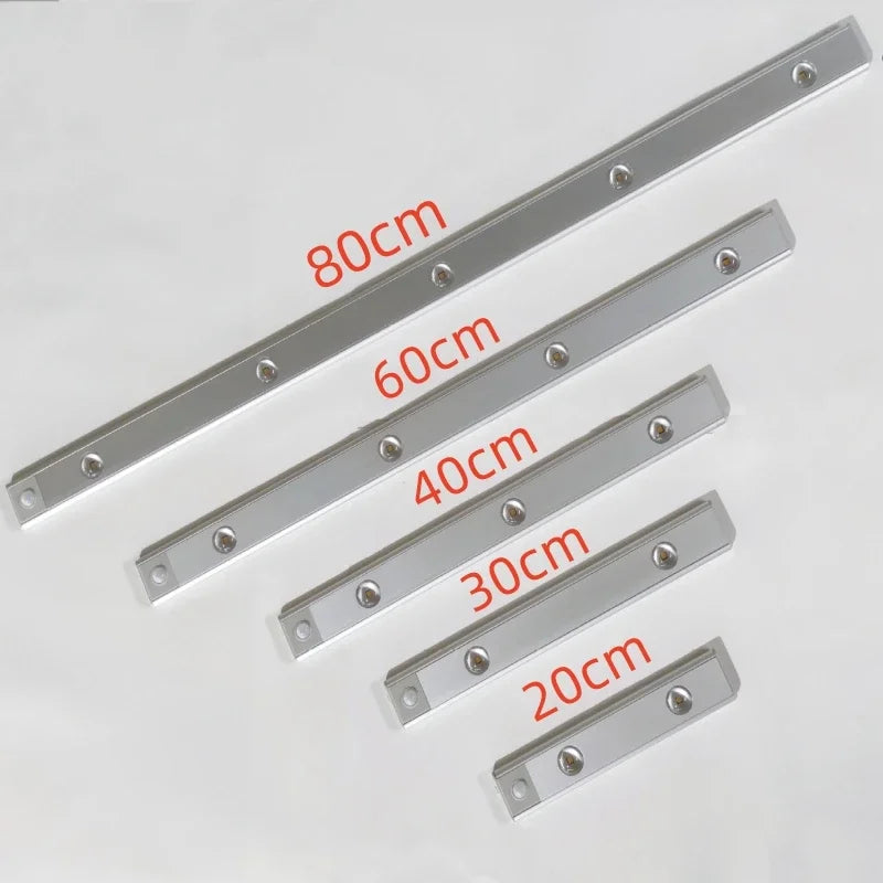 Motion Sensor Ultra-Thin Under Cabinet Light LED USB Lighting Kitchen Closet Wardrobe Lamp Rechargeable Magnetic LED Night Light