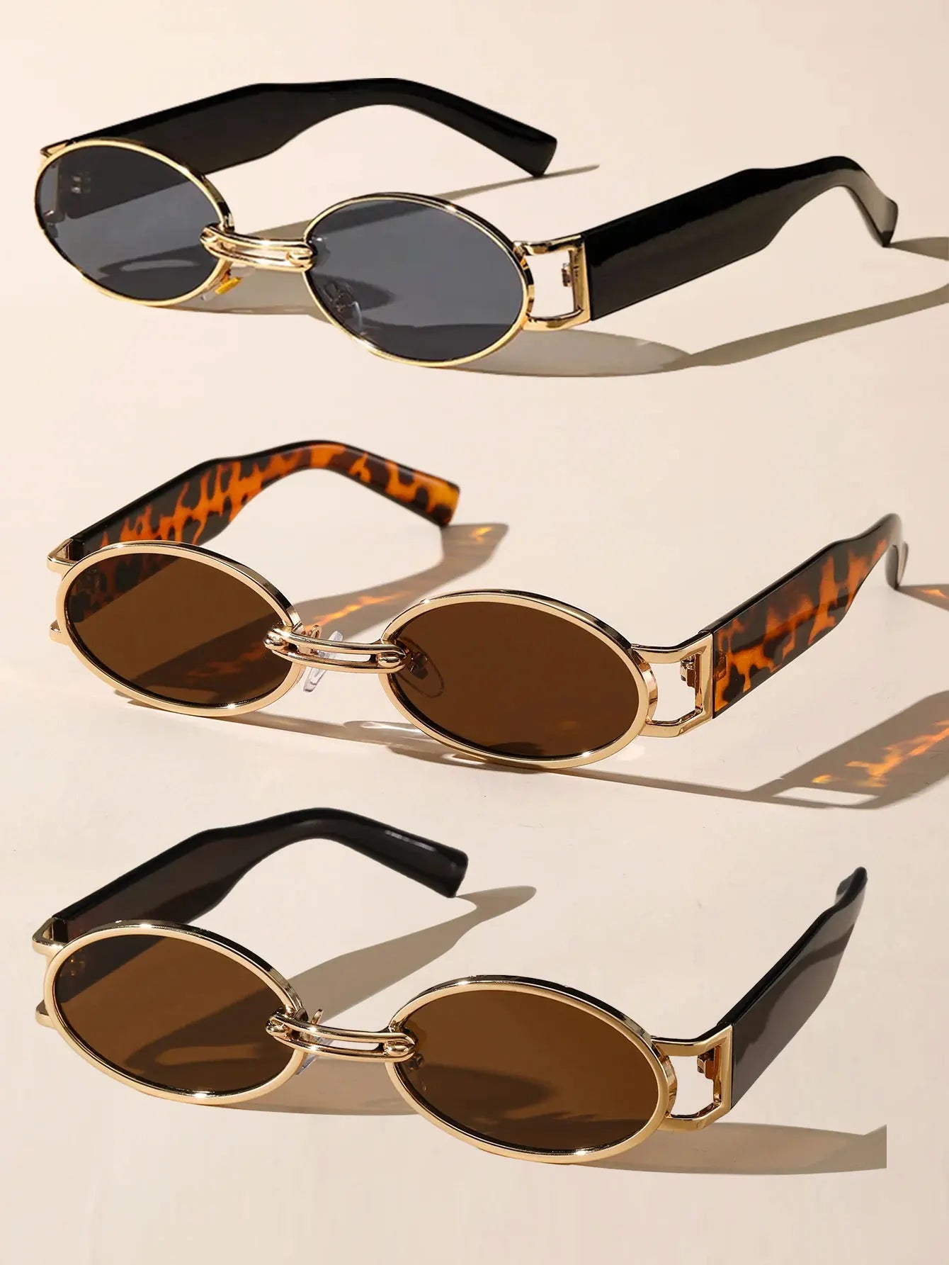Versatile Elegance: Oval Frame Sunglasses Perfect for Parties and Travel