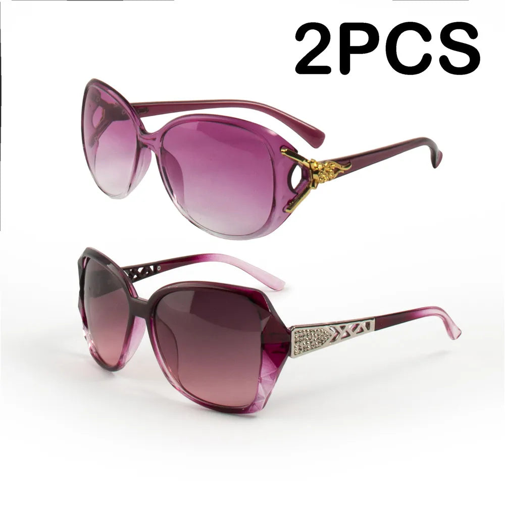 Chic Sun Protection: Fashionable Big Frame Sunglasses for Her