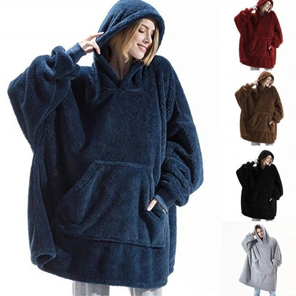 Loose Fit Hooded Coat: Stay Cozy with Style in 10 Colors