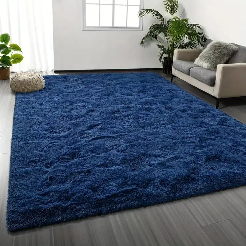 Fuzzy Area Rug for Versatile Living: Create a Warm and Inviting Atmosphere