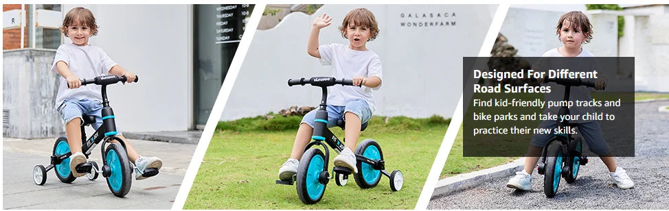 Adjustable Kids Balance Bike: Ideal for Ages 2-4, Easy Assembly