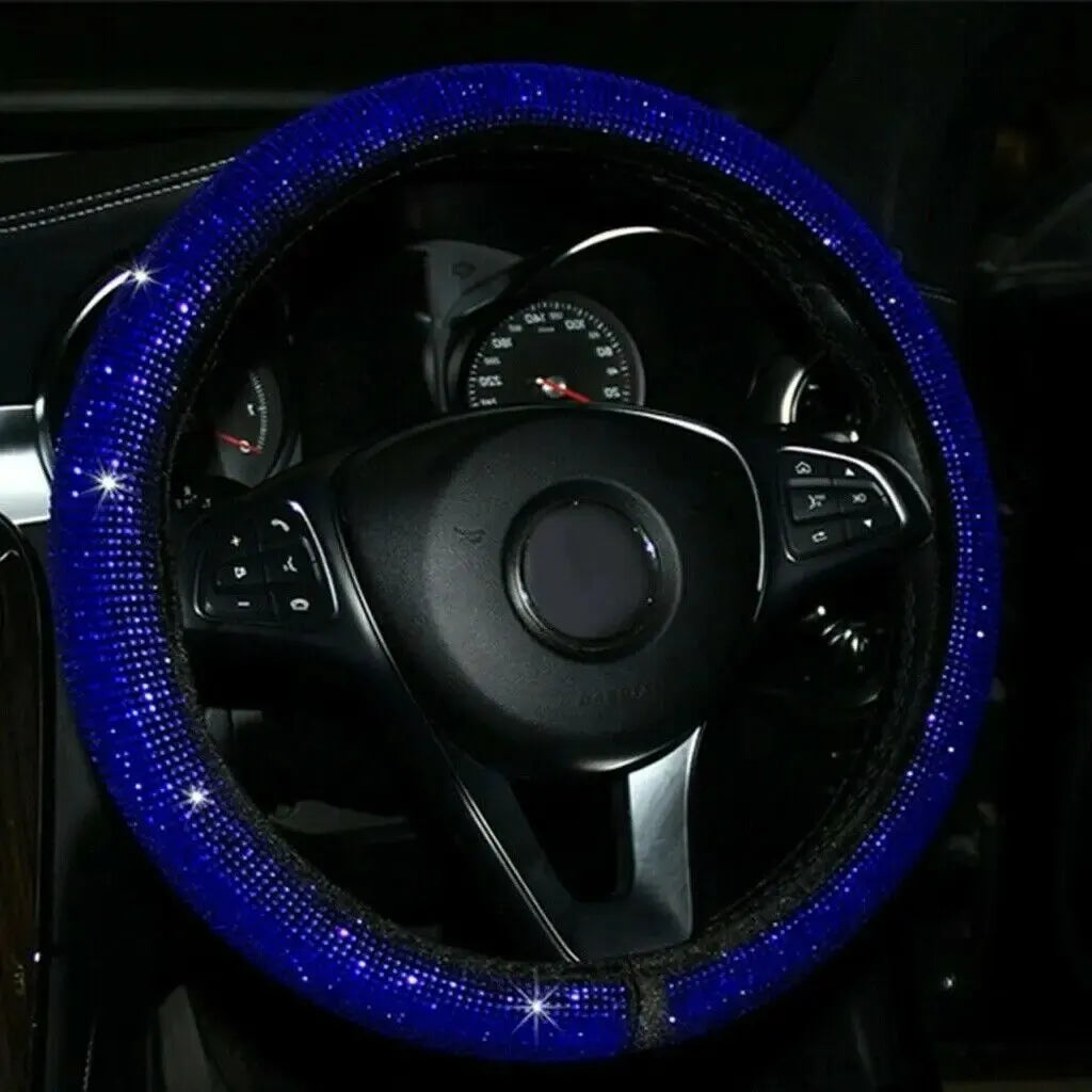 Bling Steering Wheel Cover: Enhance Your Drive with Style and Control
