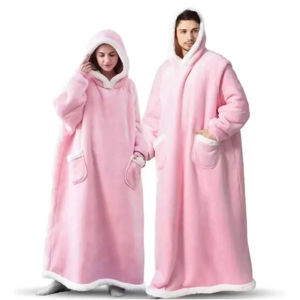 Wearable Fleece Blanket Pajamas: Cozy Up in Style This Winter