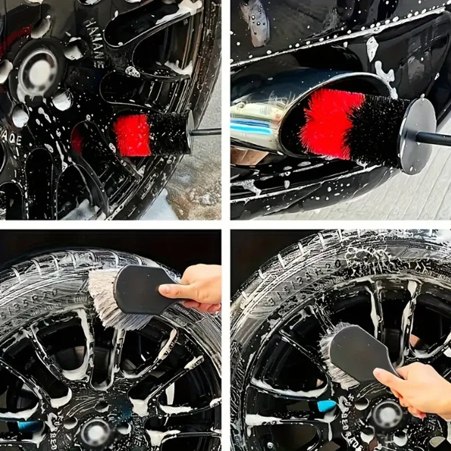 FlexiClean Kit: Comprehensive Brush Set for All Your Vehicle Needs