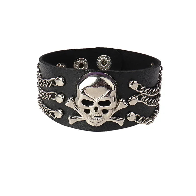 Trendy Skull Bracelet: Unleash Your Inner Rebel with Edgy Style
